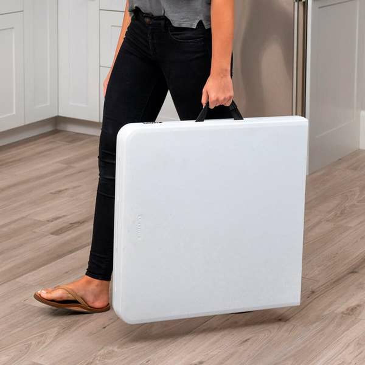 Tavolino Pieghevole Aggiuntivo Multiposizione Colorbaby 122 x 61 x 56 cm 4 S2433528_2