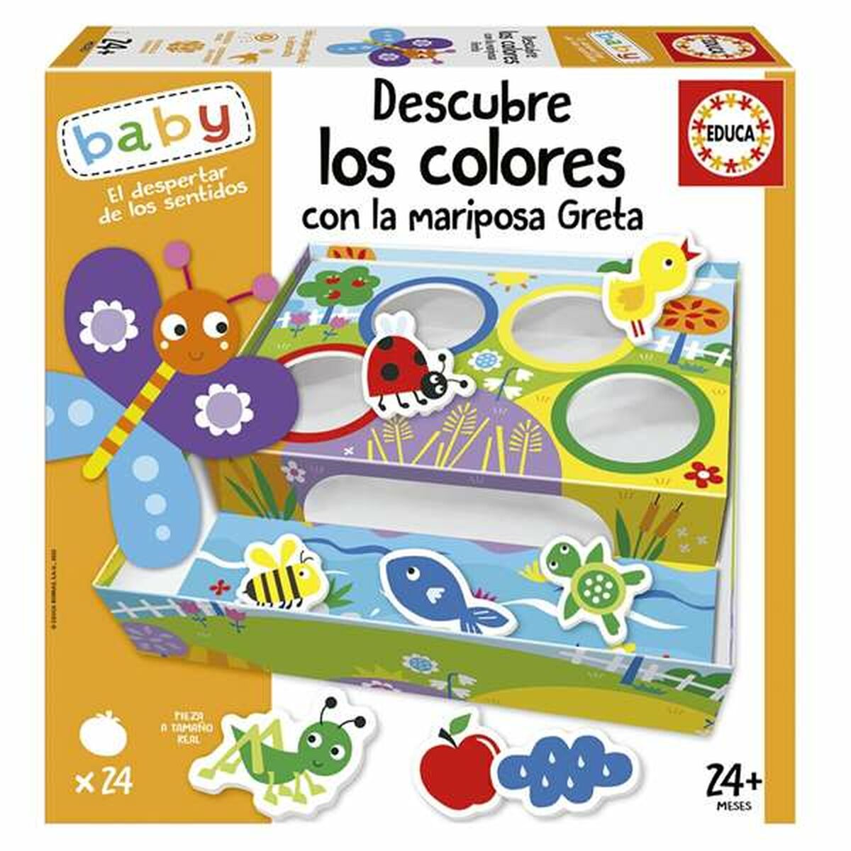 Gioco Educativo Educa Descubre los Colores con La Mariposa Greta (ES) 2 S2436181_0