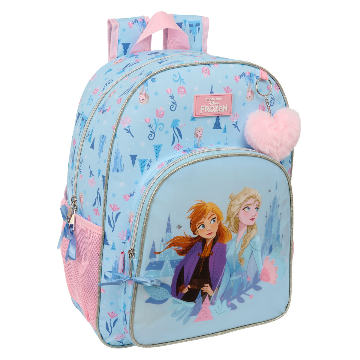 Zaino Scuola Frozen Ice magic Azzurro 33 x 42 x 14 cm 2 S4311464_0