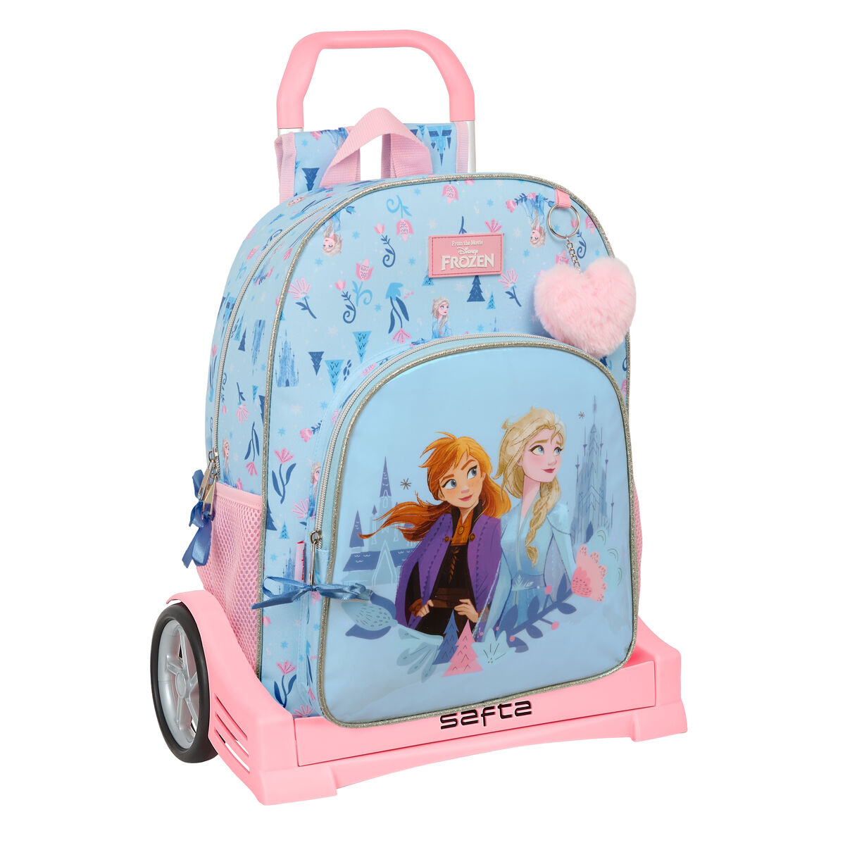 Trolley per la Scuola Frozen Ice magic Azzurro 33 x 42 x 14 cm 2 S4311479_0