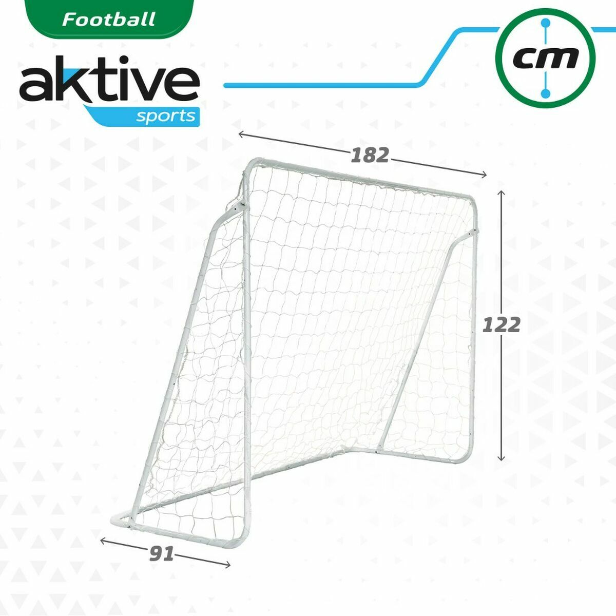 Rete da Calcio Aktive Tela 182 x 91 x 122 cm Allenamento 3 S2433269_1