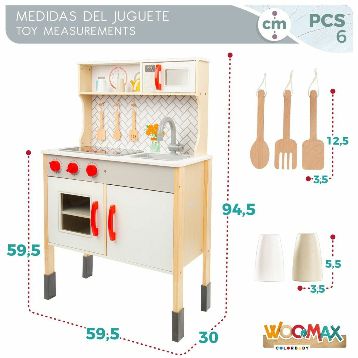 Cucina Giocattolo Colorbaby 7 S2433272_5