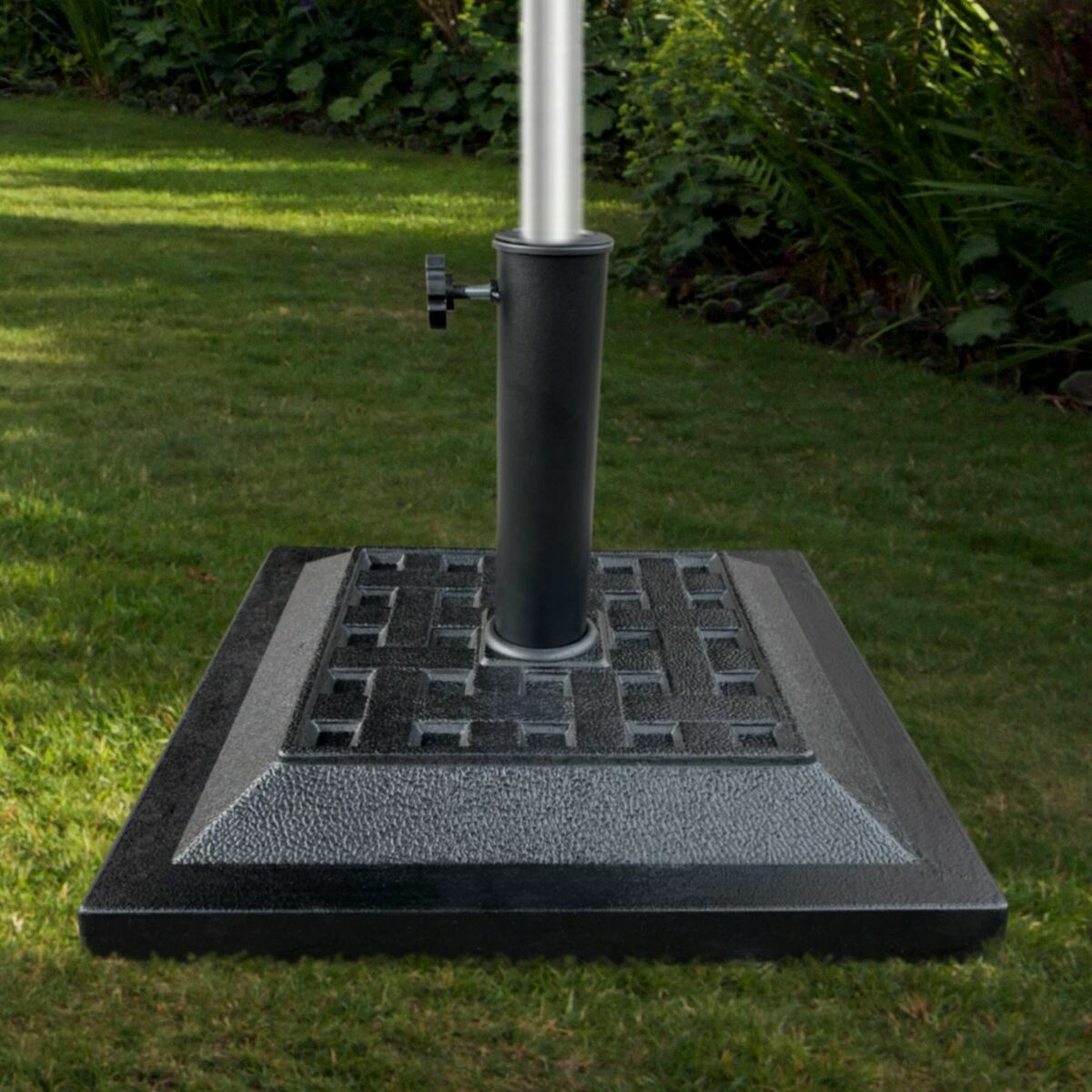 Base per Ombrellone Colorbaby Nero 12 kg Plastica 44 x 44 cm 3 S2433447_1