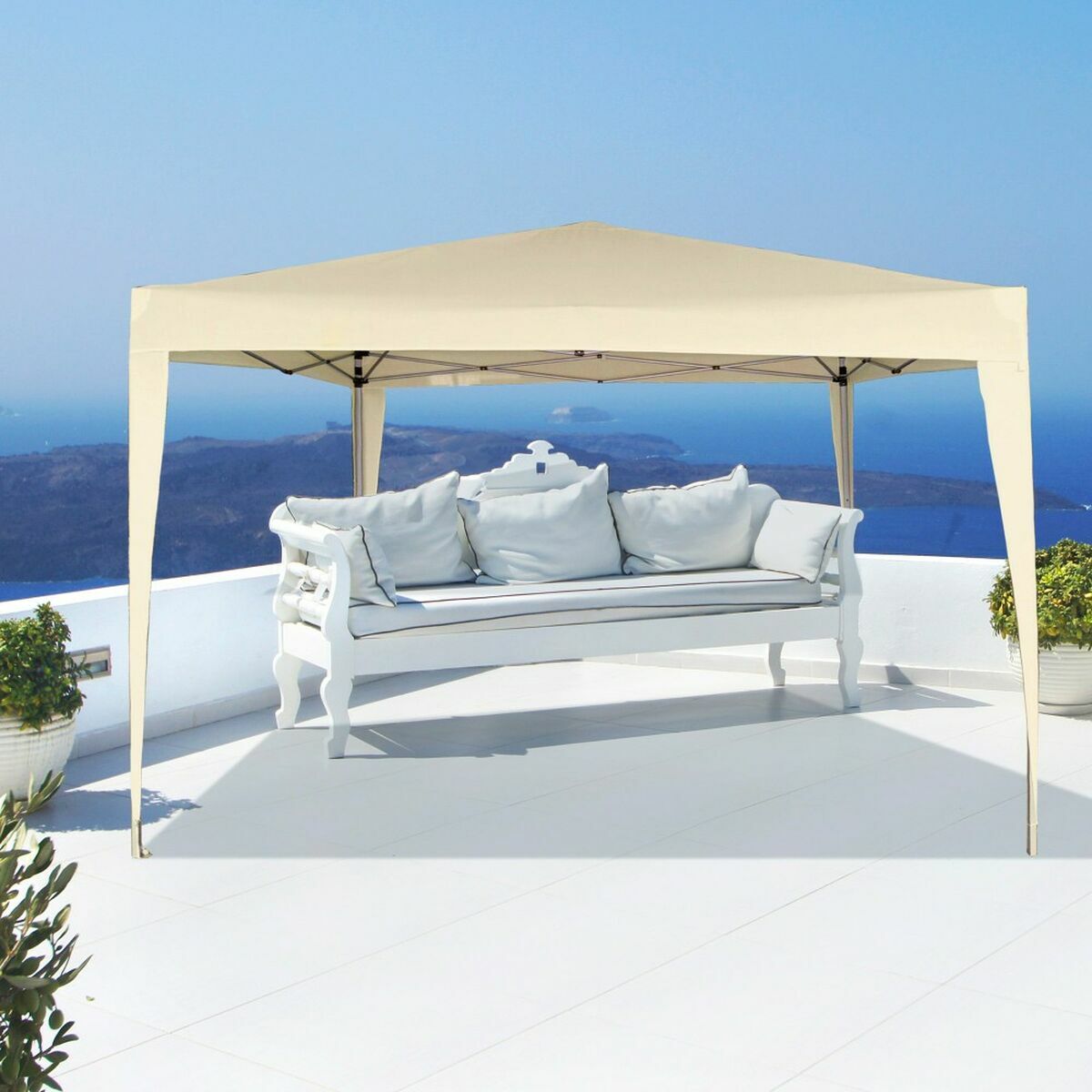 Gazebo Colorbaby Acciaio 300 x 300 x 240 cm 6 S2433490_4