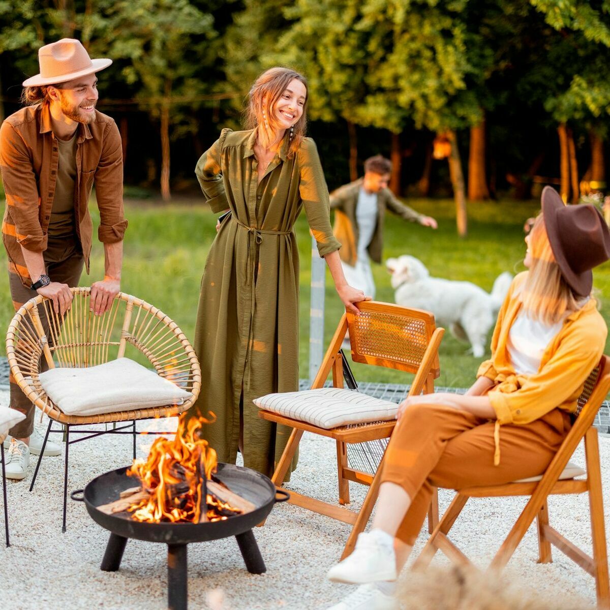 Braciere Aktive Rotondo 59 X 28 X 59 CM Esterno Giardino 3 S2433515_1