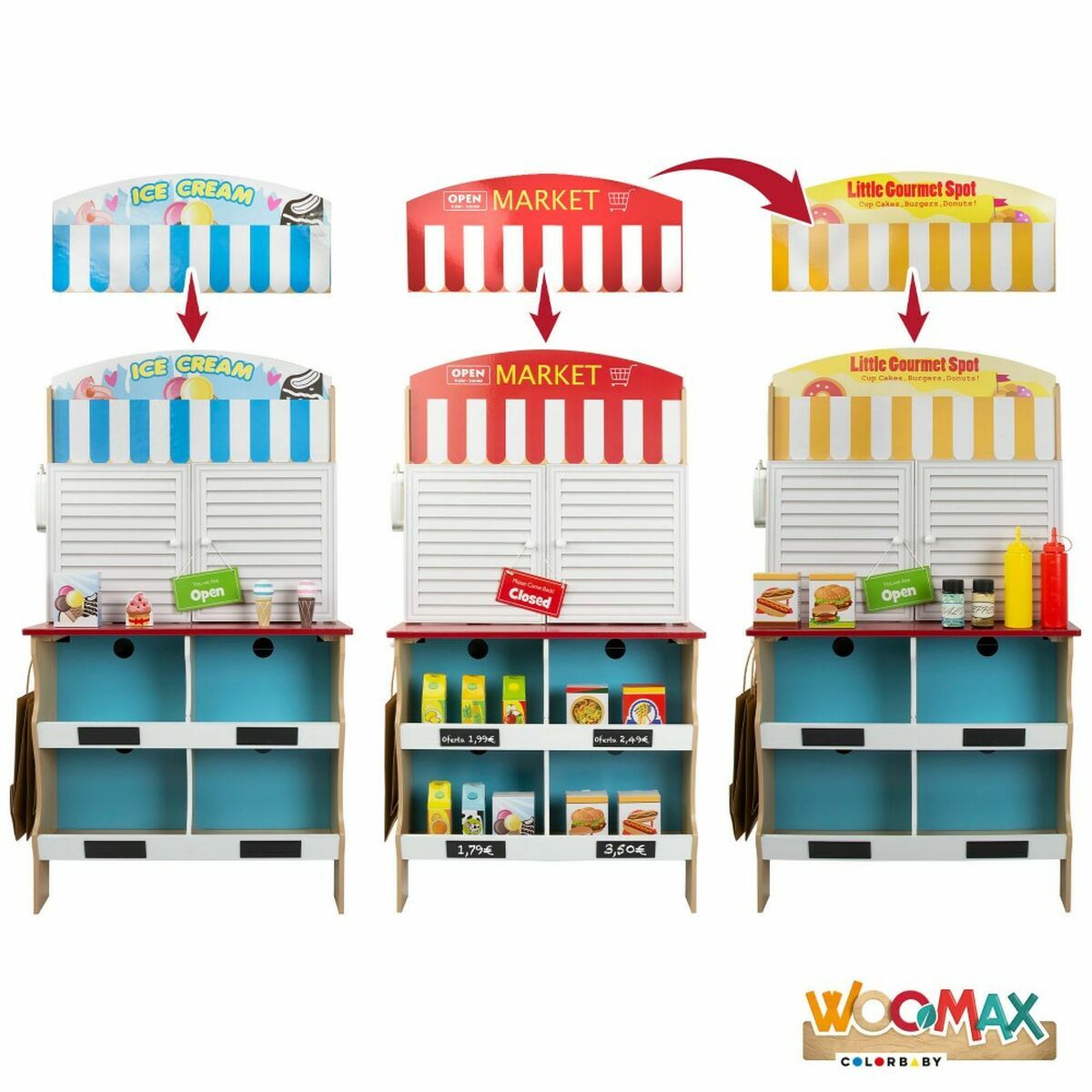 Cucina Giocattolo Woomax Gelato 60 x 40 x 109 cm 6 S2433288_4
