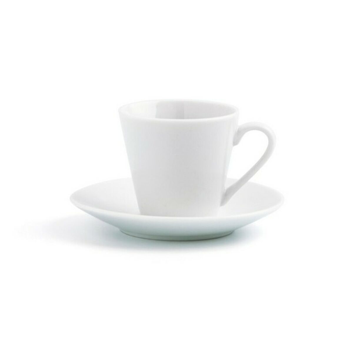 Set di Tazze da Caffè Quid Revova (12 pcs) Ceramica Trasparente 6 Unità (9 cl) 2 S2701459_0