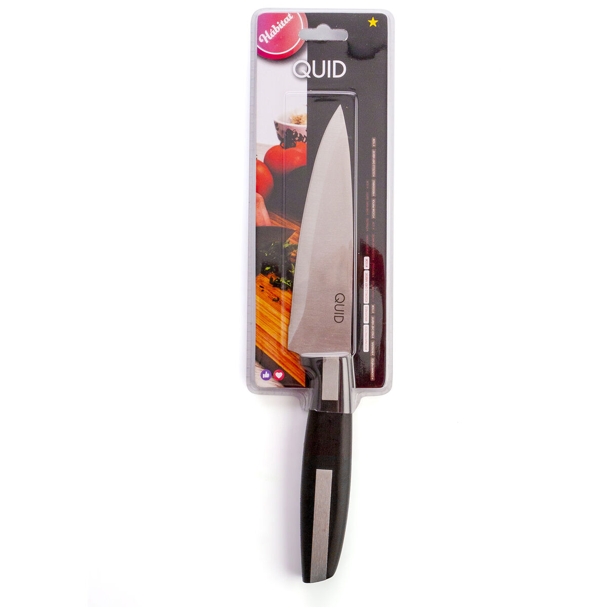 Coltello da chef Quid Habitat Nero Metallo 15 cm (Pack 12x) 4 S2704549_2