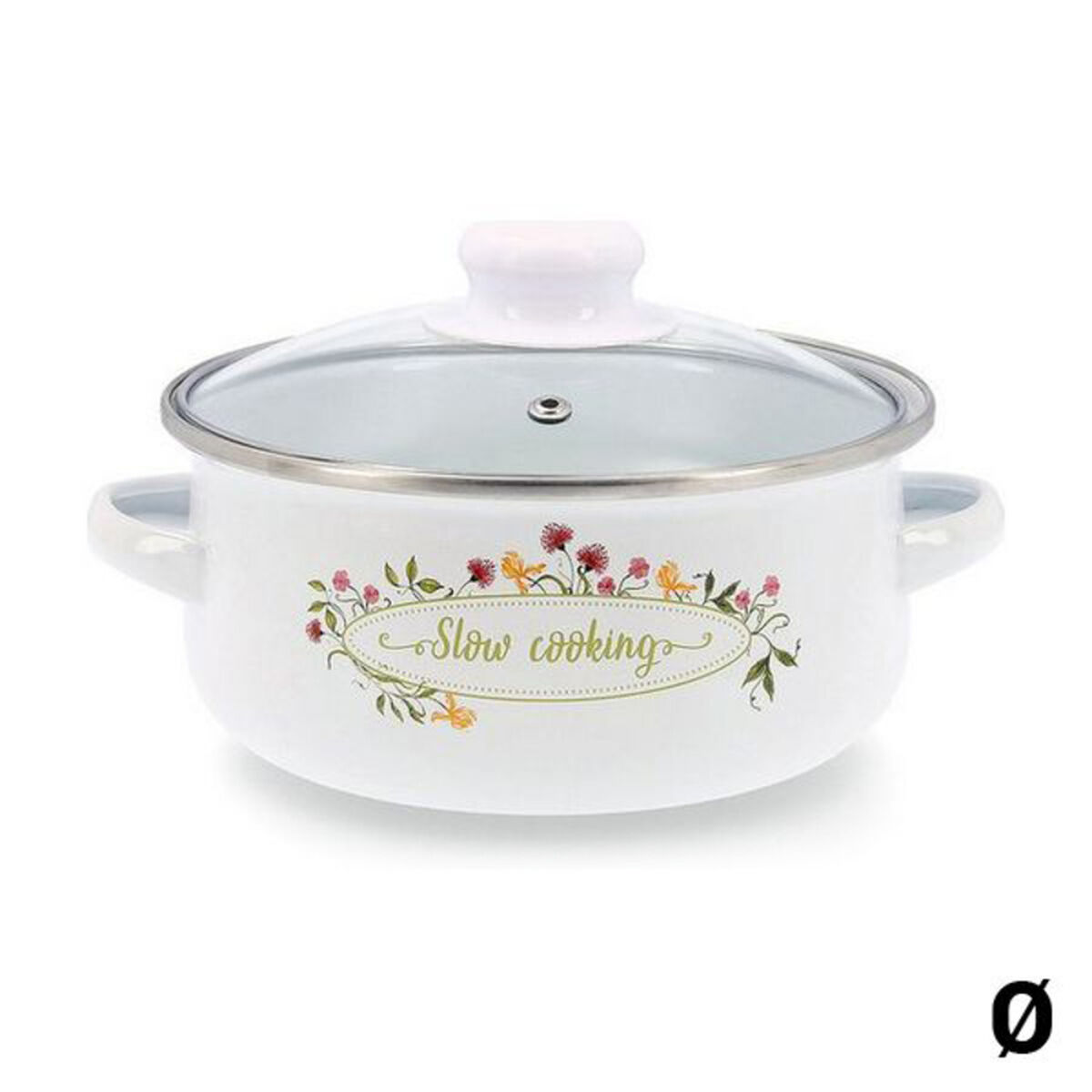Casseruola con coperchio in vetro Quid Memory Acciaio Smaltato 2 S2701840_0