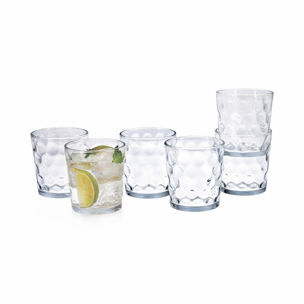Set di Bicchieri Quid Kata Trasparente Vetro 260 ml 6 Pezzi 4 S2703156_2