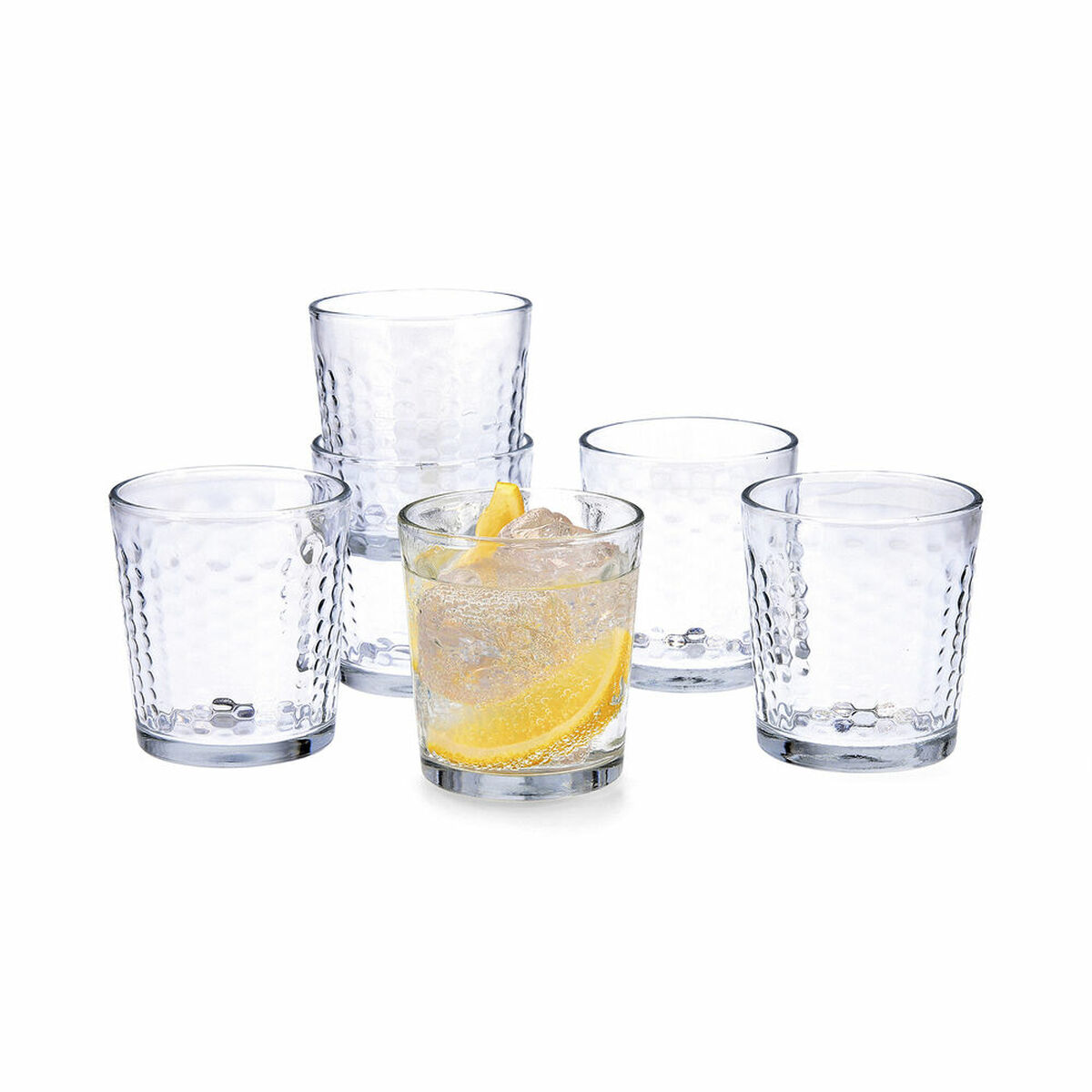 Set di Bicchieri Quid Gala Trasparente Vetro 260 ml 6 Pezzi 3 S2703157_1