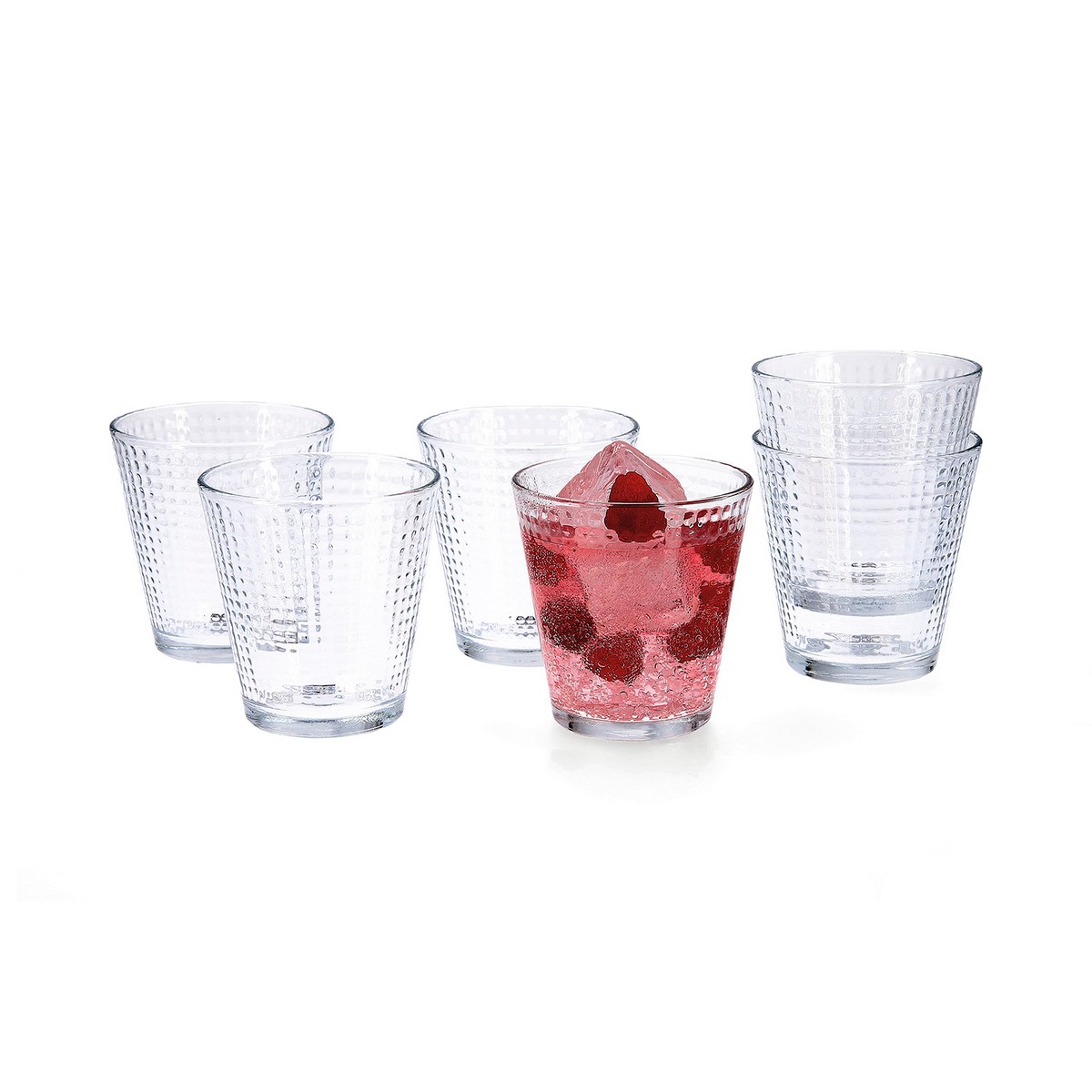 Set di Bicchieri Quid Lina Trasparente Vetro 250 ml 6 Pezzi 4 S2705558_2