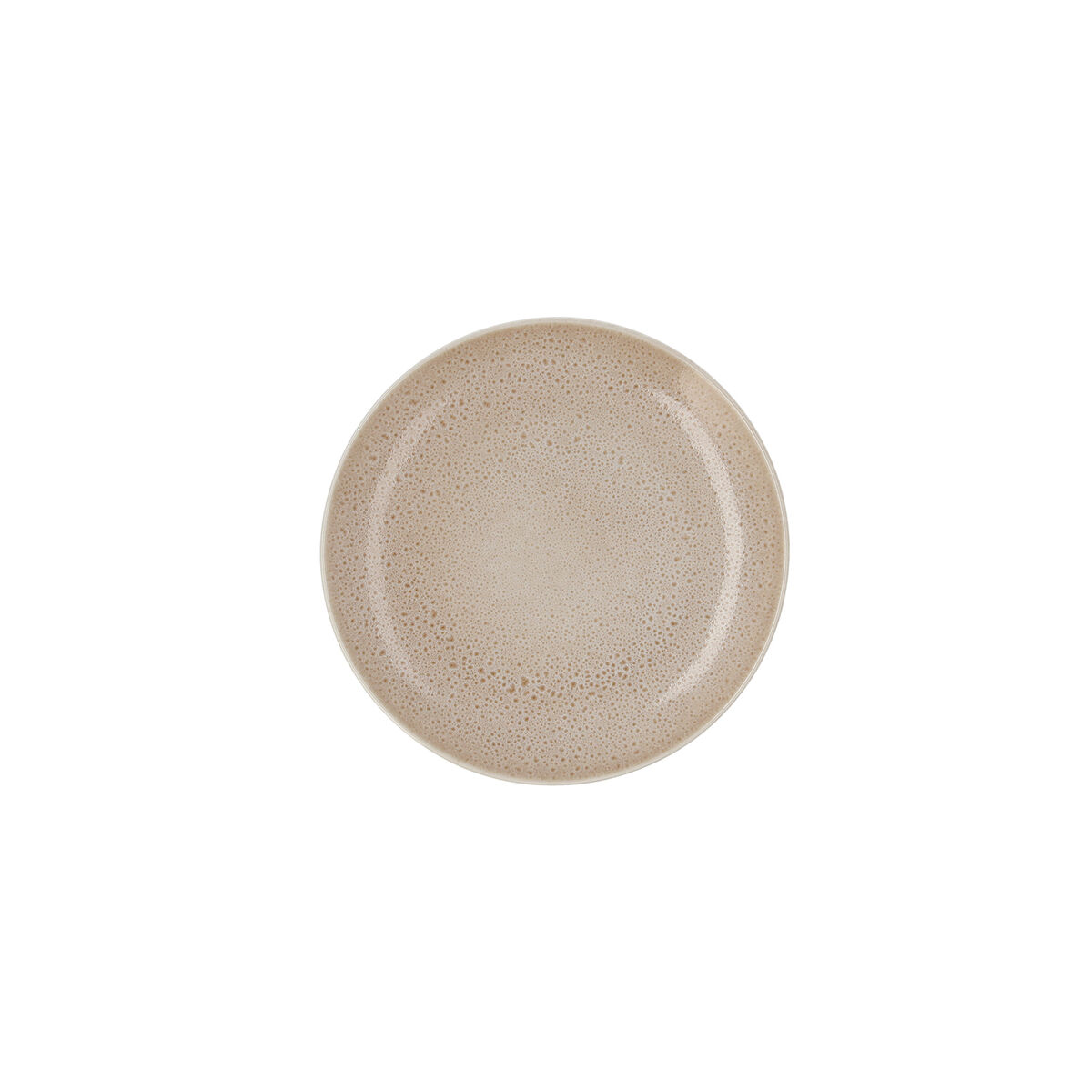 Piatto da pranzo Ariane Porous Beige Ceramica Ø 21 cm (12 Unità) 3 S2710216_1