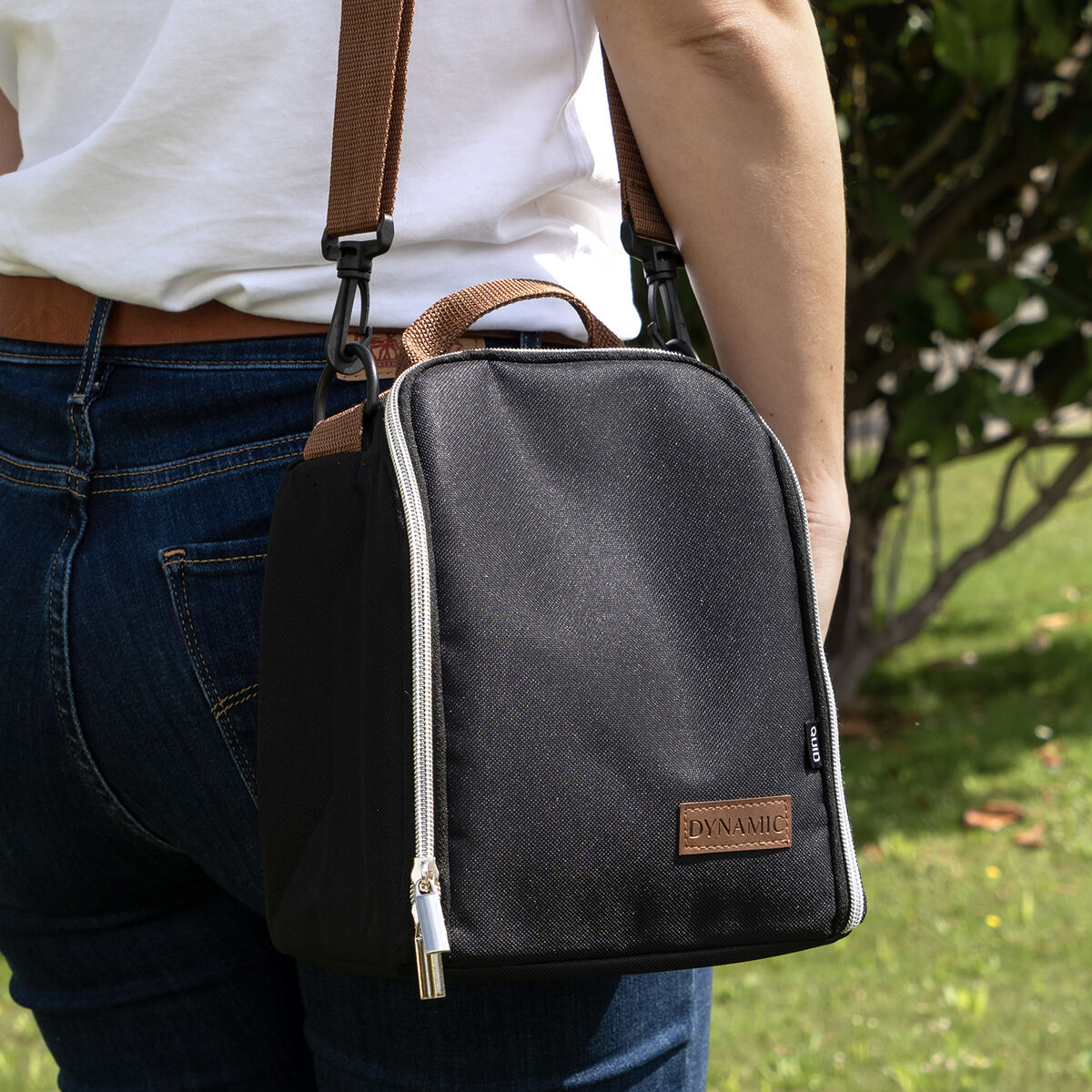 Borsa Termica Quid Dynamic Portamerenda Nero 20 x 13 x 20 cm 3 S2710779_1