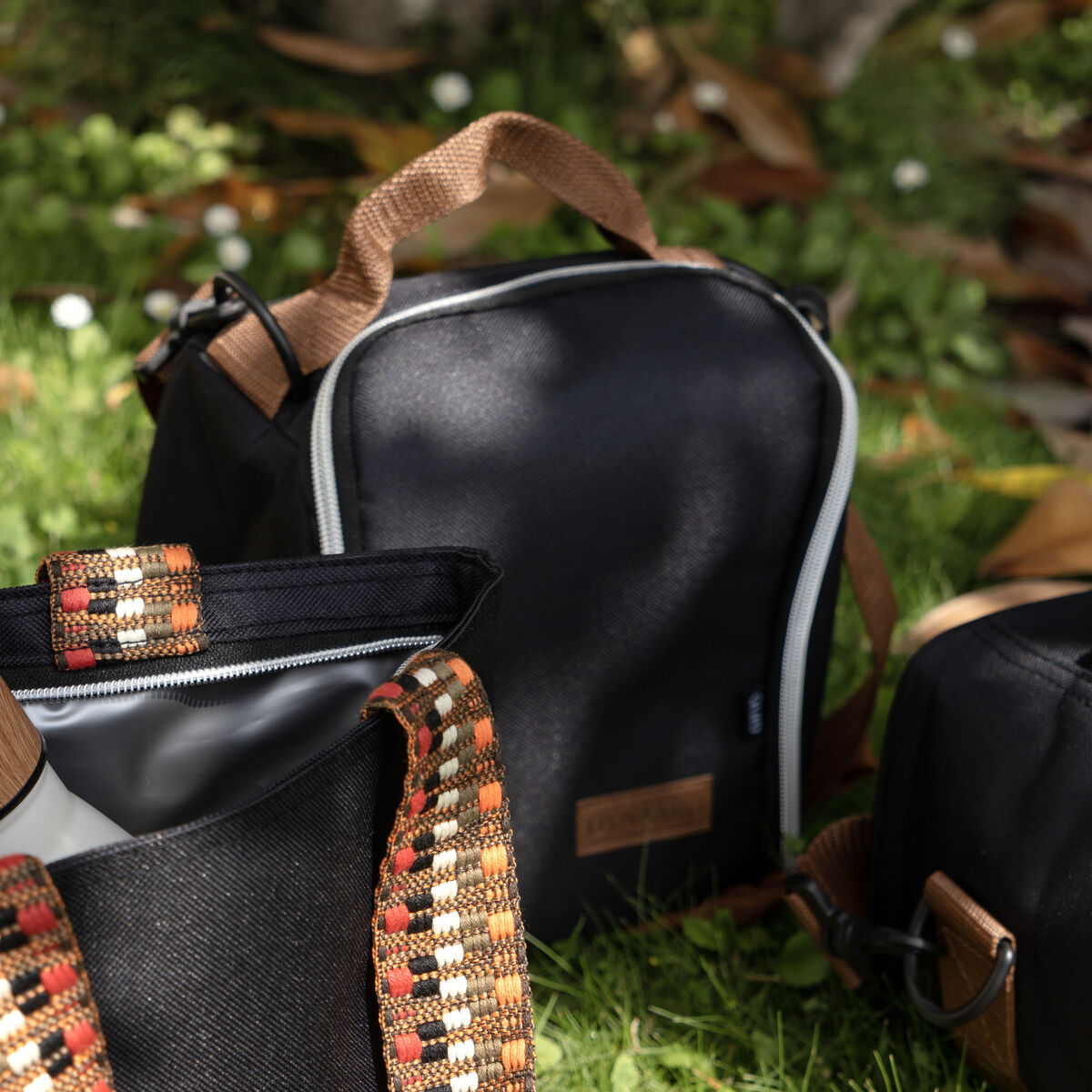 Borsa Termica Quid Dynamic Portamerenda Nero 20 x 13 x 20 cm 5 S2710779_3