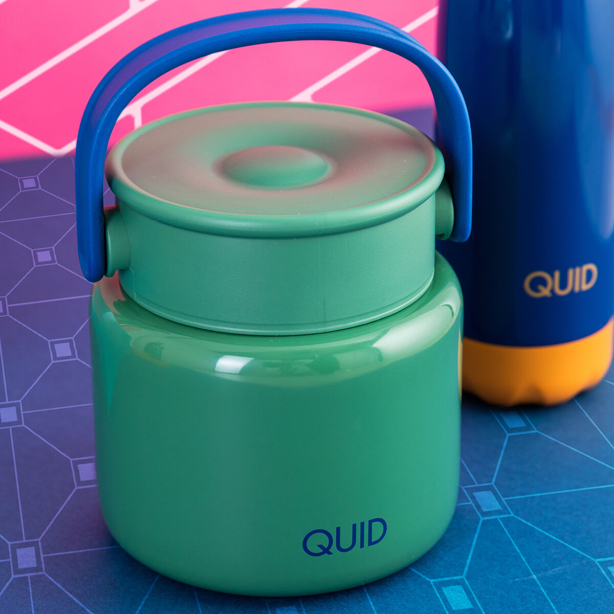 Thermos da Viaggio Quid Sarao Verde 800 ml (6 Unità) 5 S2712096_3