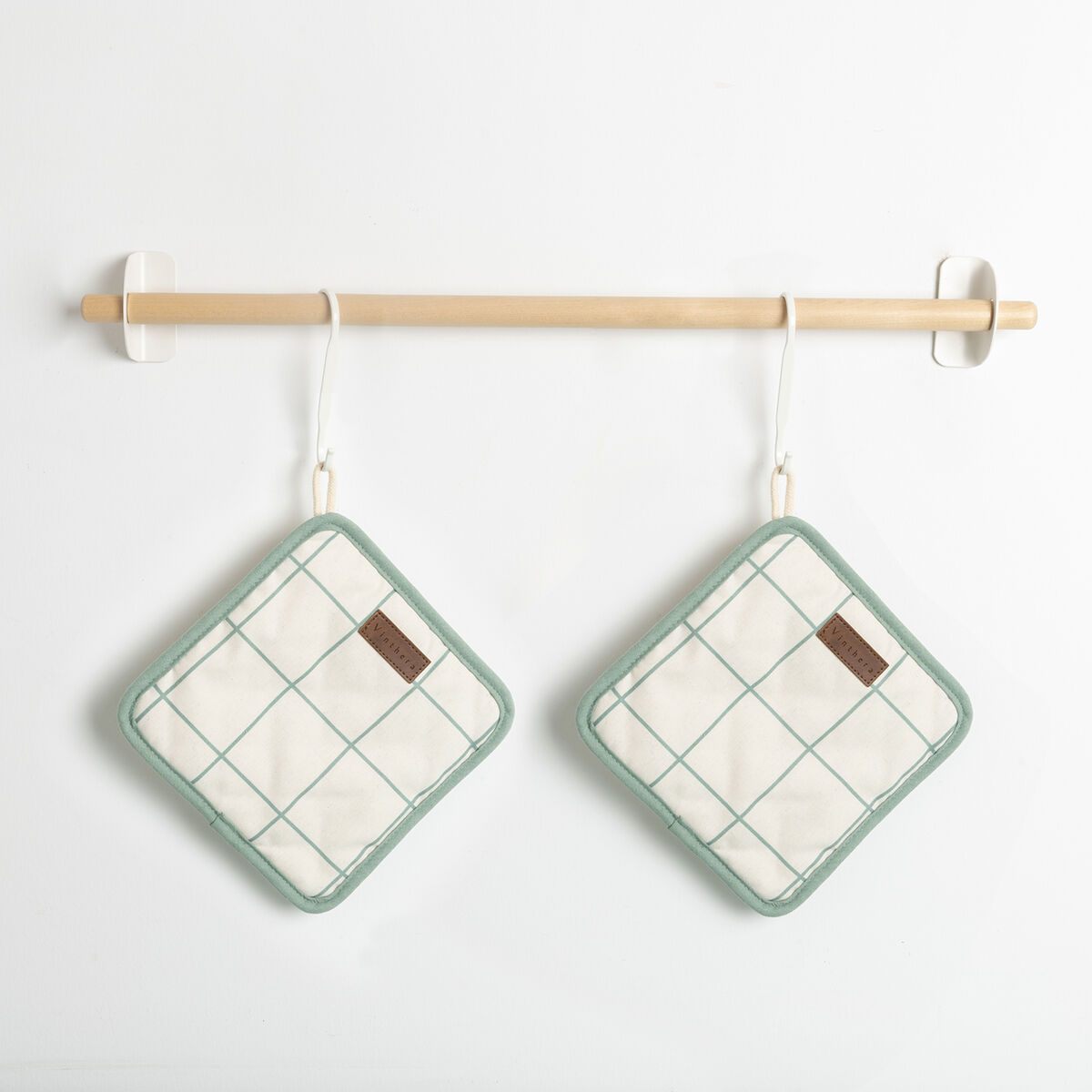 Presine da Forno Vinthera Okapi Due Bicolore 20 x 20 cm 2 Pezzi (12 Unità) 3 S2712321_1