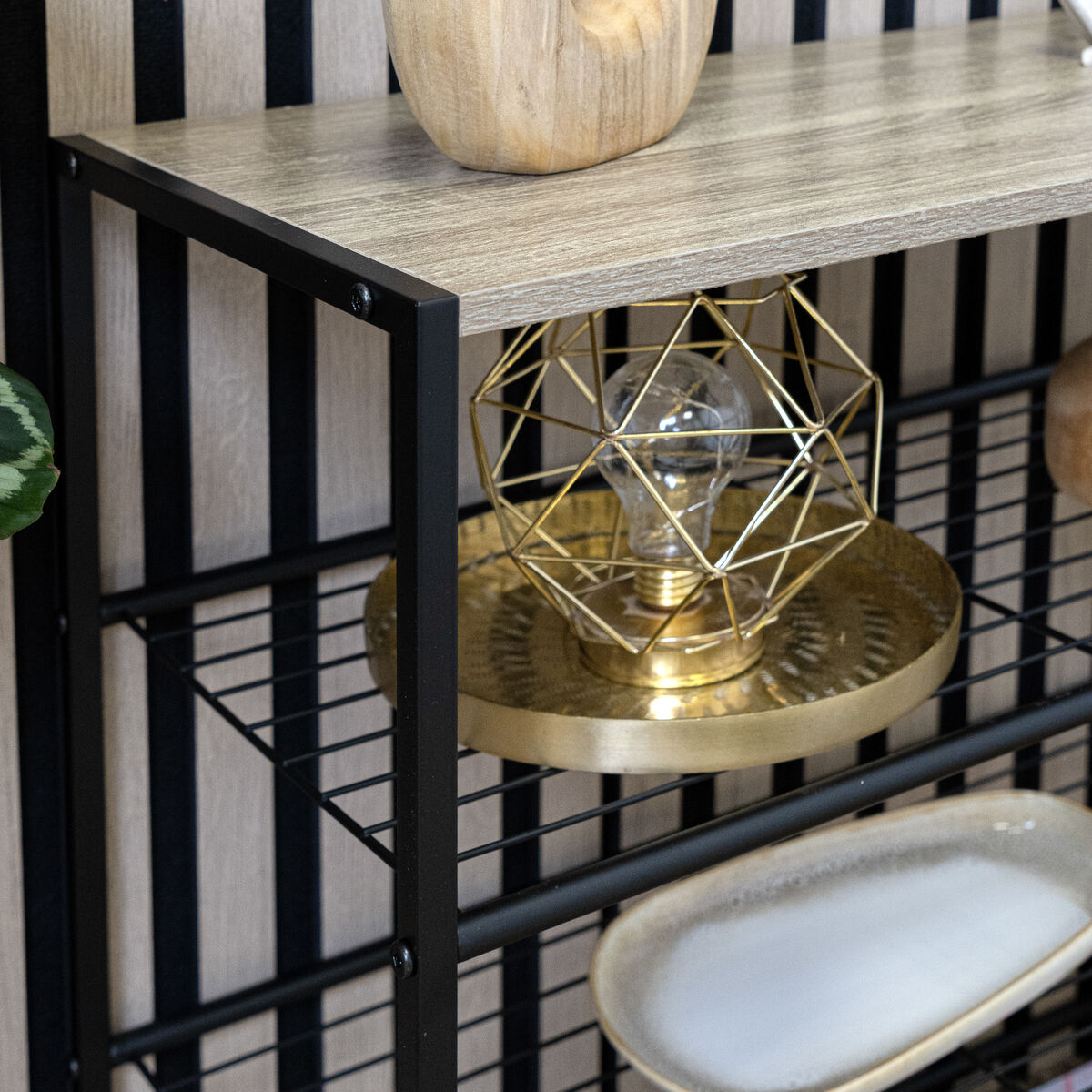 Scaffale Vinthera Moa Metallo Legno MDF 60 x 30 x 63,5 cm (3 Unità) 6 S2712333_4