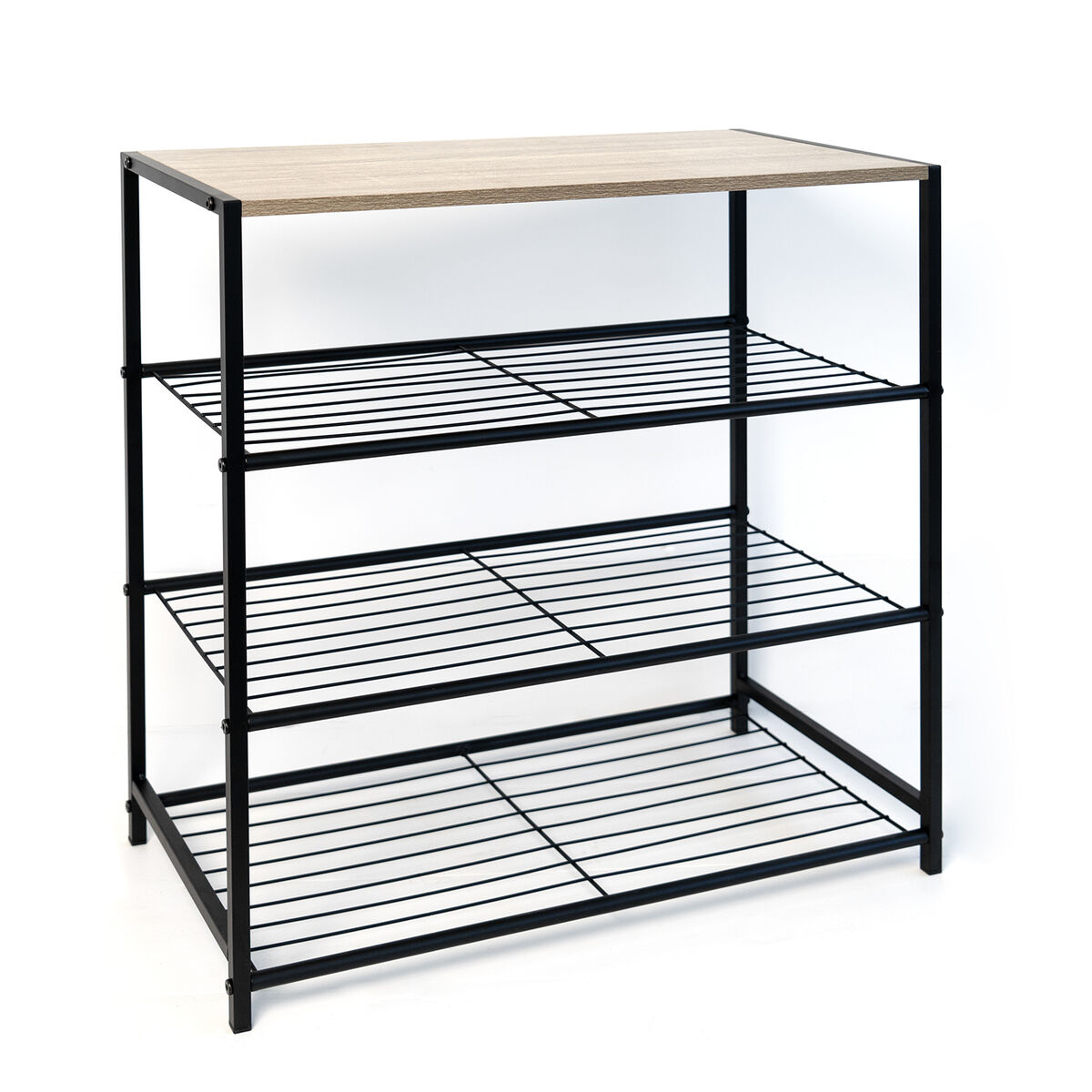 Scaffale Vinthera Moa Metallo Legno MDF 60 x 30 x 63,5 cm (3 Unità) 7 S2712333_5