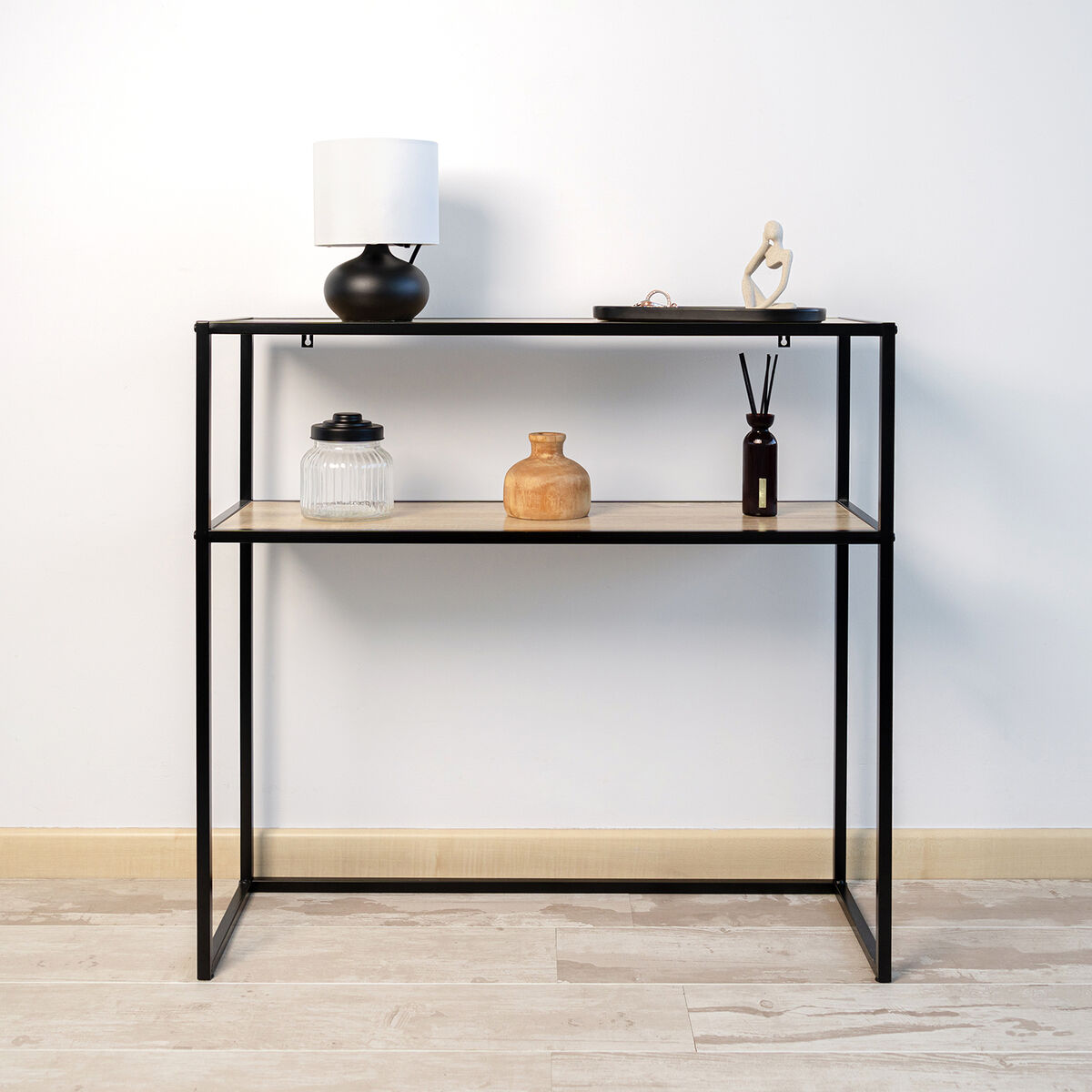 Scaffale Vinthera Moa Metallo Legno MDF 78 x 27 x 77 cm (4 Unità) 3 S2712371_1