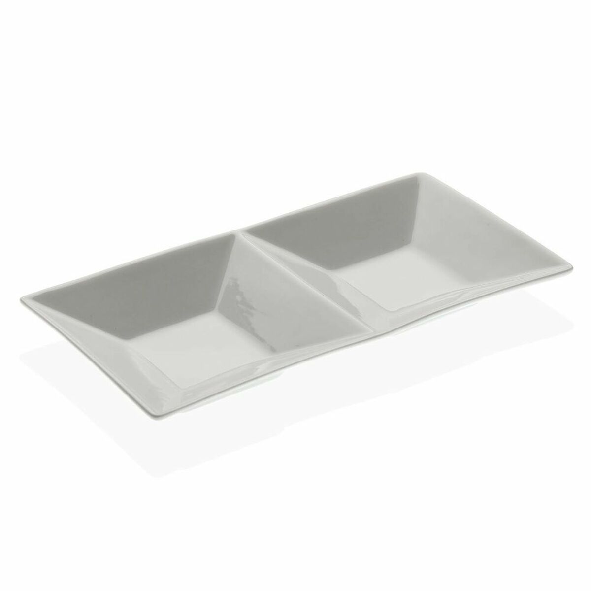 Vassoio per aperitivi Versa Ceramica Porcellana (23 x 11 x 3 cm) 2 S3408844_0