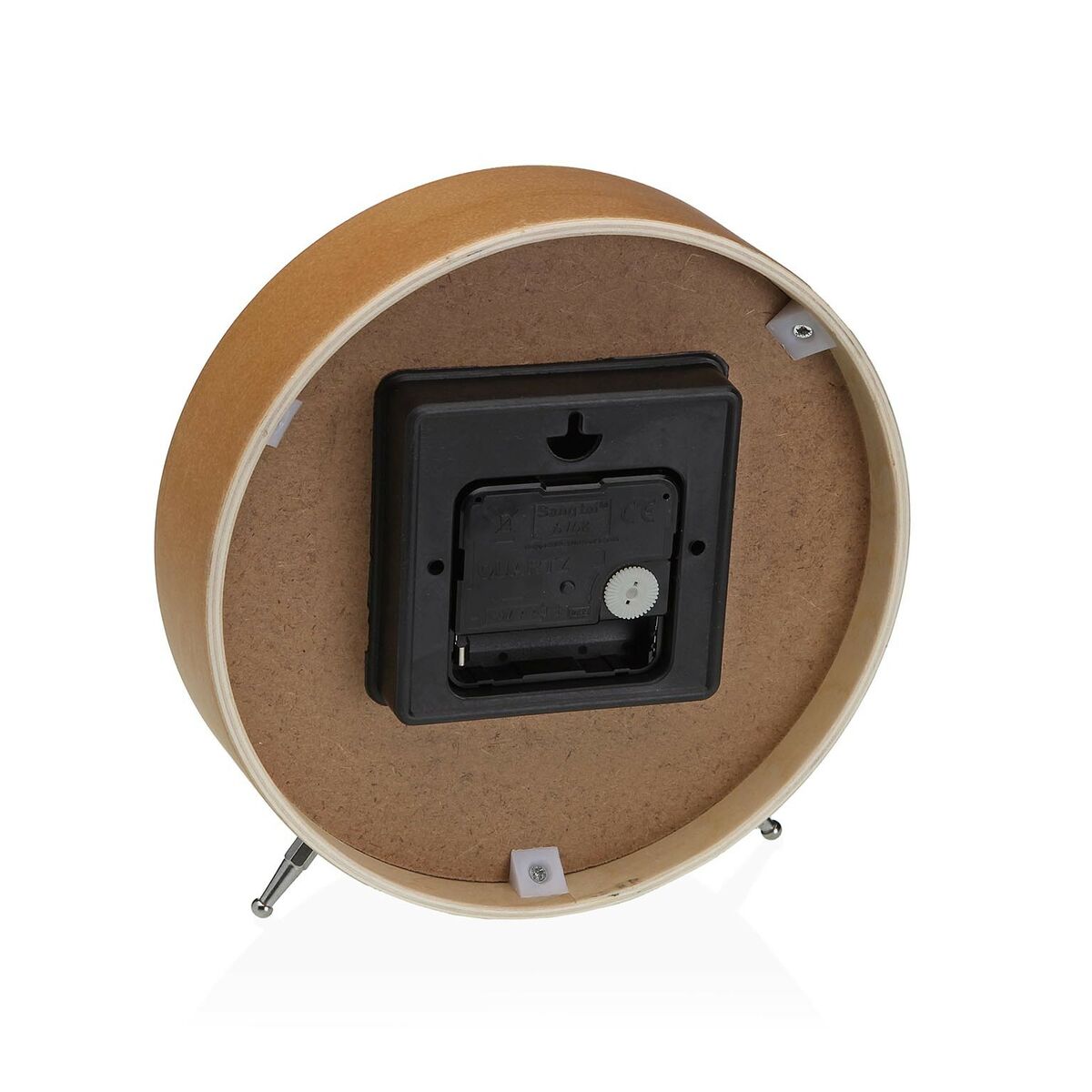 Orologio da Tavolo Versa Cafe de Paris Grigio Metallo 4,5 x 18,5 x 18,5 cm 4 S3413860_2