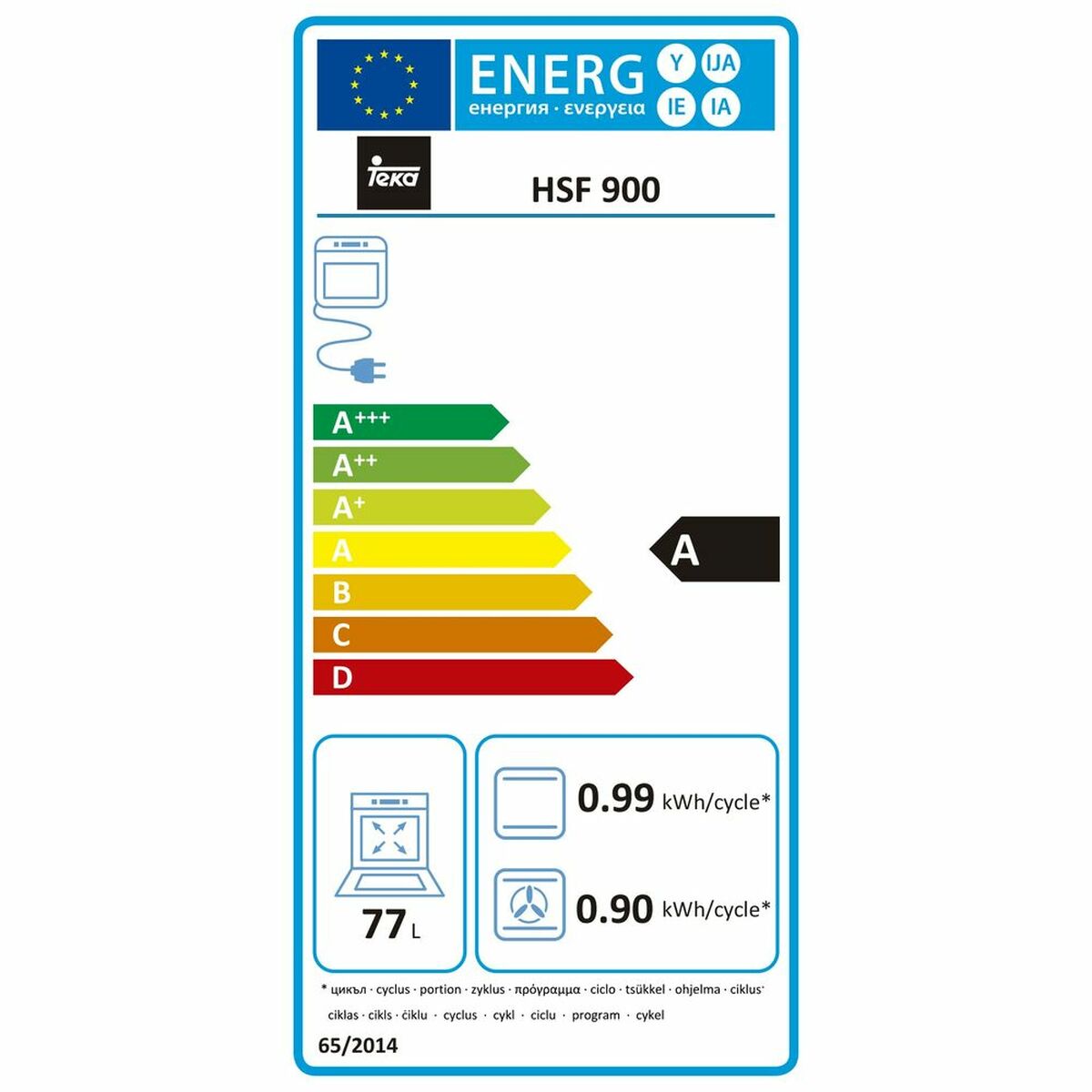 Forno Multifunzione Teka 41592220 Inox HydroClean A 3 S0409309_1