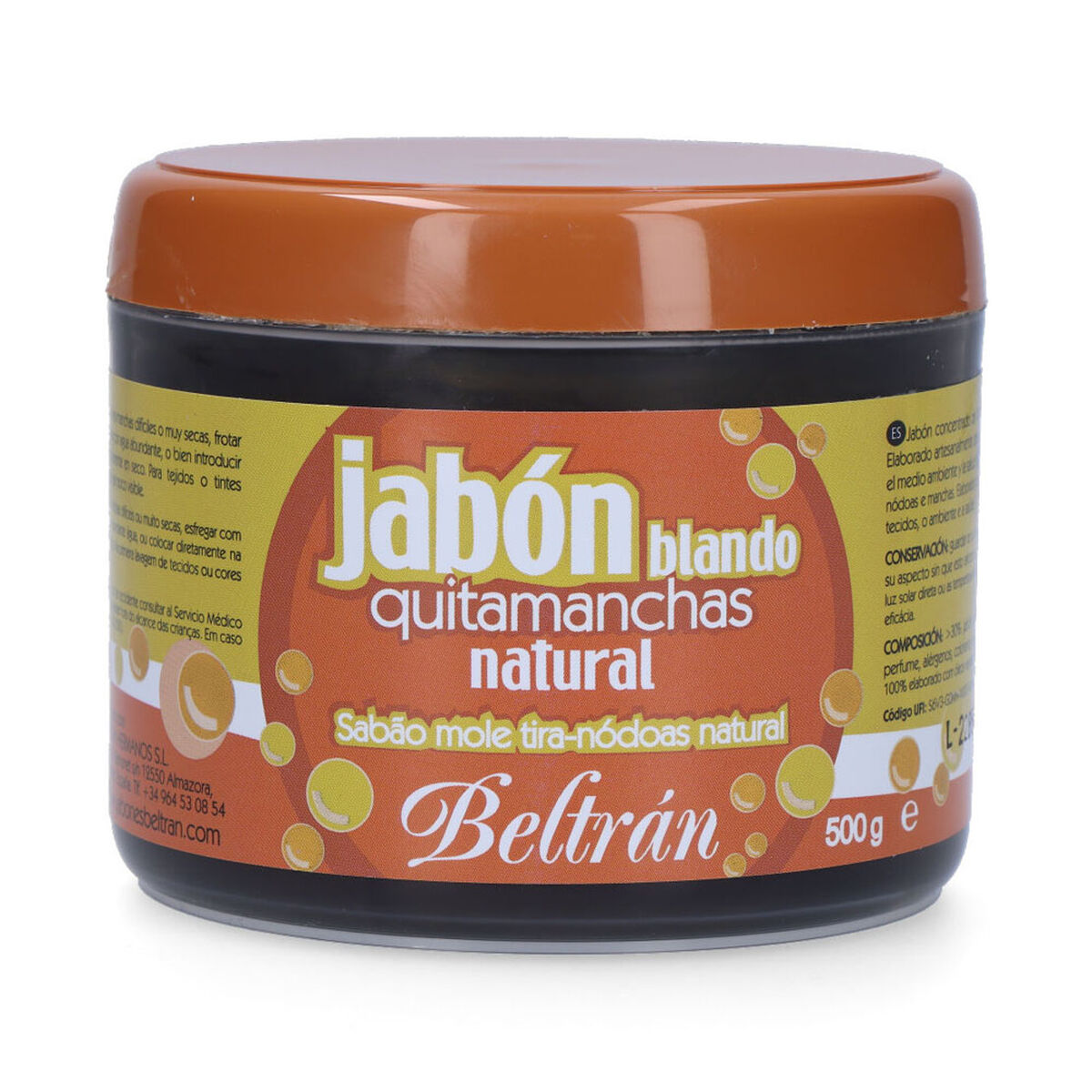 Elimina macchie Jabones Beltrán Naturale Sapone 500 g 2 S7919616_0