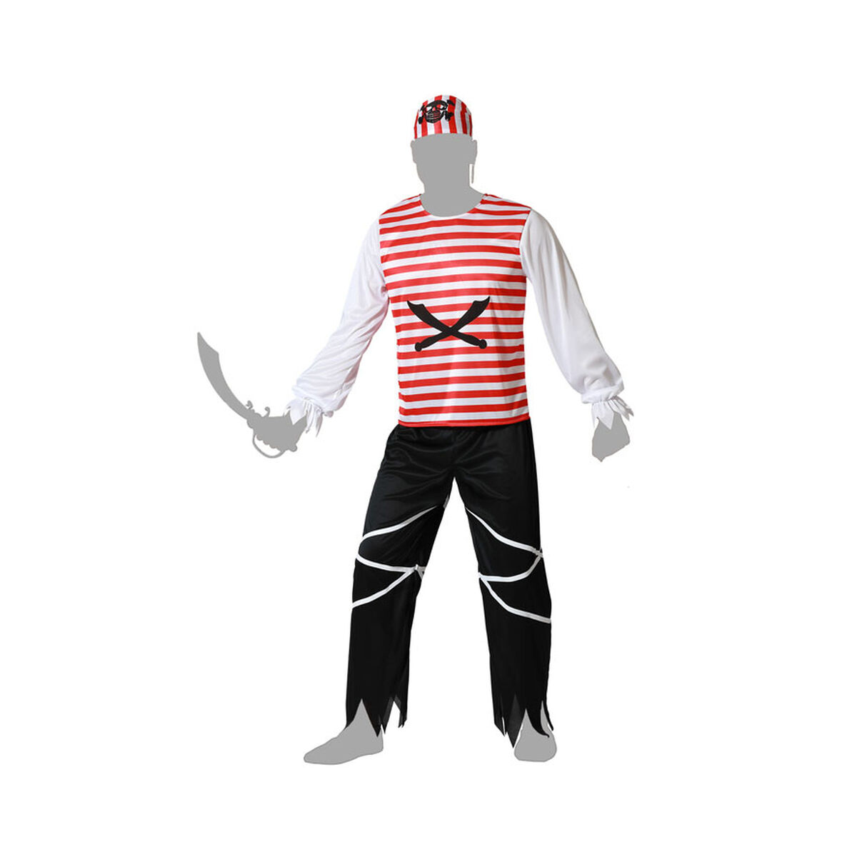 Costume per Adulti Pirata 6 S1135030_4