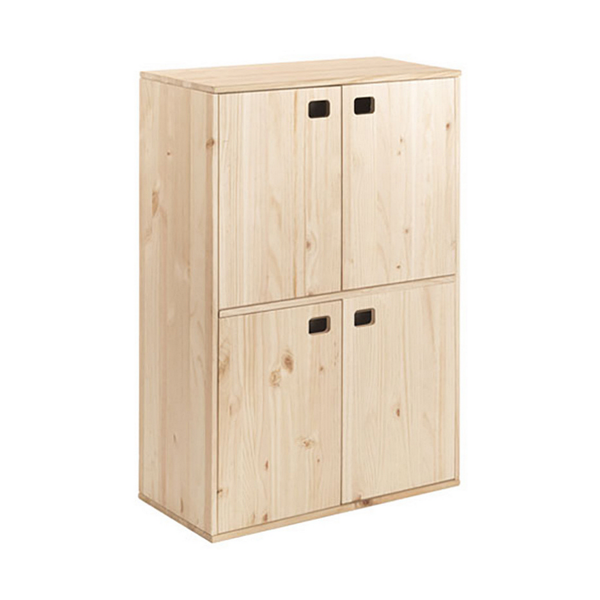 Mobile Astigarraga Dinamic4 4 porte Naturale Legno Pino 105,4 x70,8 x 33 cm 2 S7907500_0