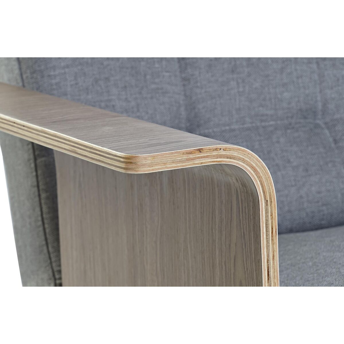 Divano Letto DKD Home Decor Marrone Grigio Metallo Città 203 x 87 x 81 cm 5 S3033489_3