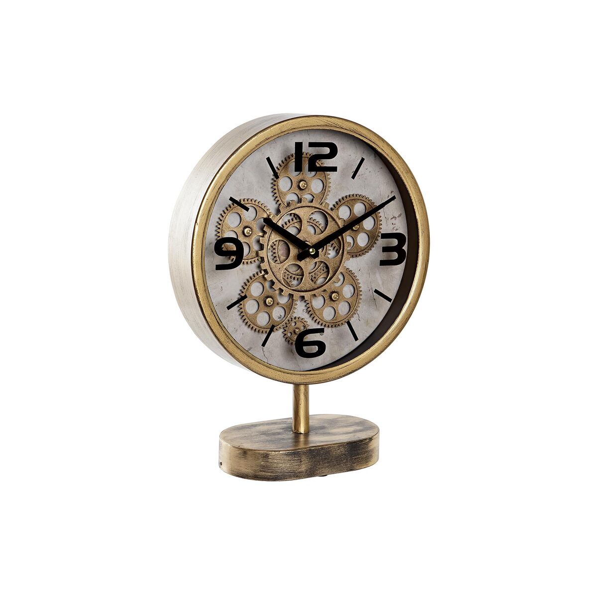 Orologio da Tavolo DKD Home Decor Ingranaggi Ferro (30 x 12 x 41 cm) 2 S3037779_0