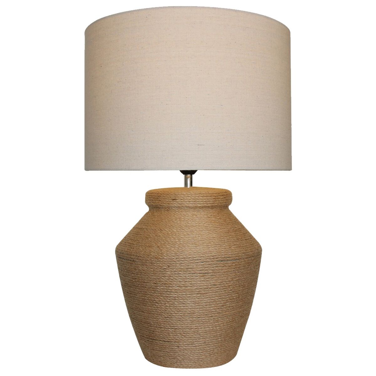 Lampada da tavolo DKD Home Decor Marrone Beige Corda Dolomite 25 W 50 W 220 V 38 x 38 x 59 cm 38 x 38 x 60 cm 2 S3040087_0