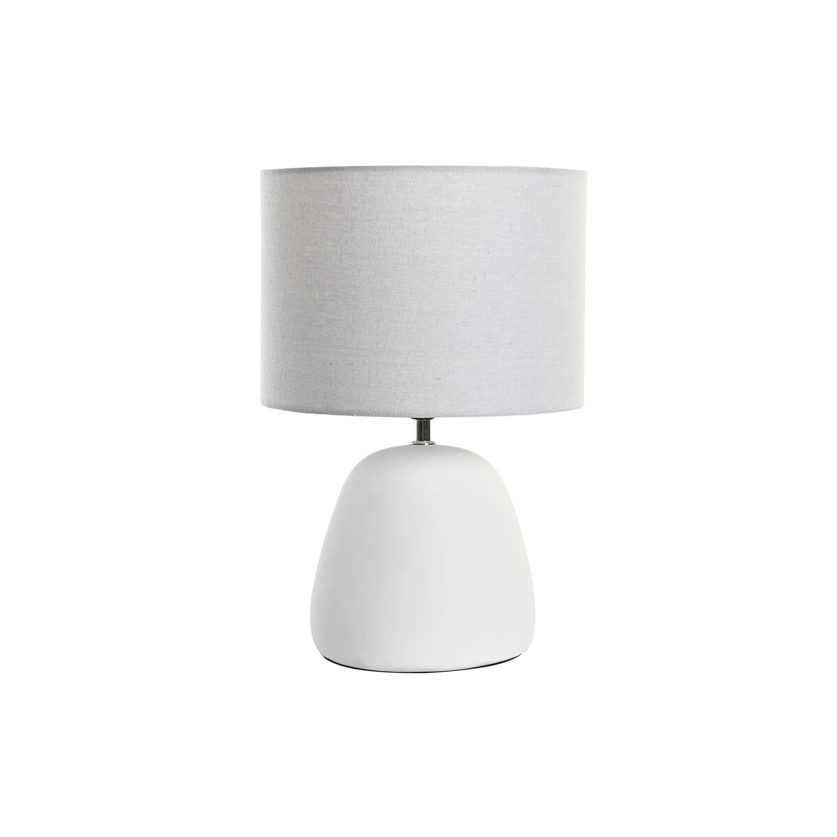 Lampada da tavolo DKD Home Decor Dorato Bianco Gres 220 V 50 W (28 x 28 x 42 cm) 2 S3043618_0
