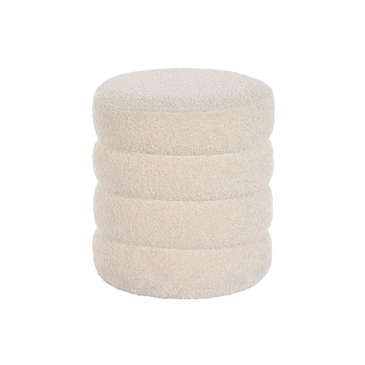 Poggiapiedi DKD Home Decor Bianco Legno MDF Moderno 43 x 43 x 47 cm 2 S3044135_0