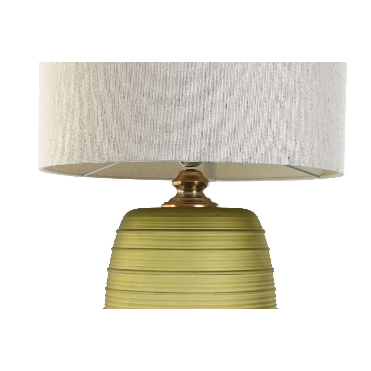 Lampada da tavolo Home ESPRIT Verde Beige Dorato Cristallo 50 W 220 V 38 x 38 x 57 cm 3 S3054186_1