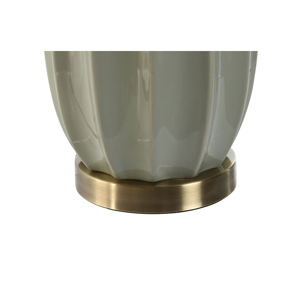 Lampada da tavolo Home ESPRIT Bianco Verde Gres 50 W 220 V 40 x 40 x 78 cm 5 S3053481_3