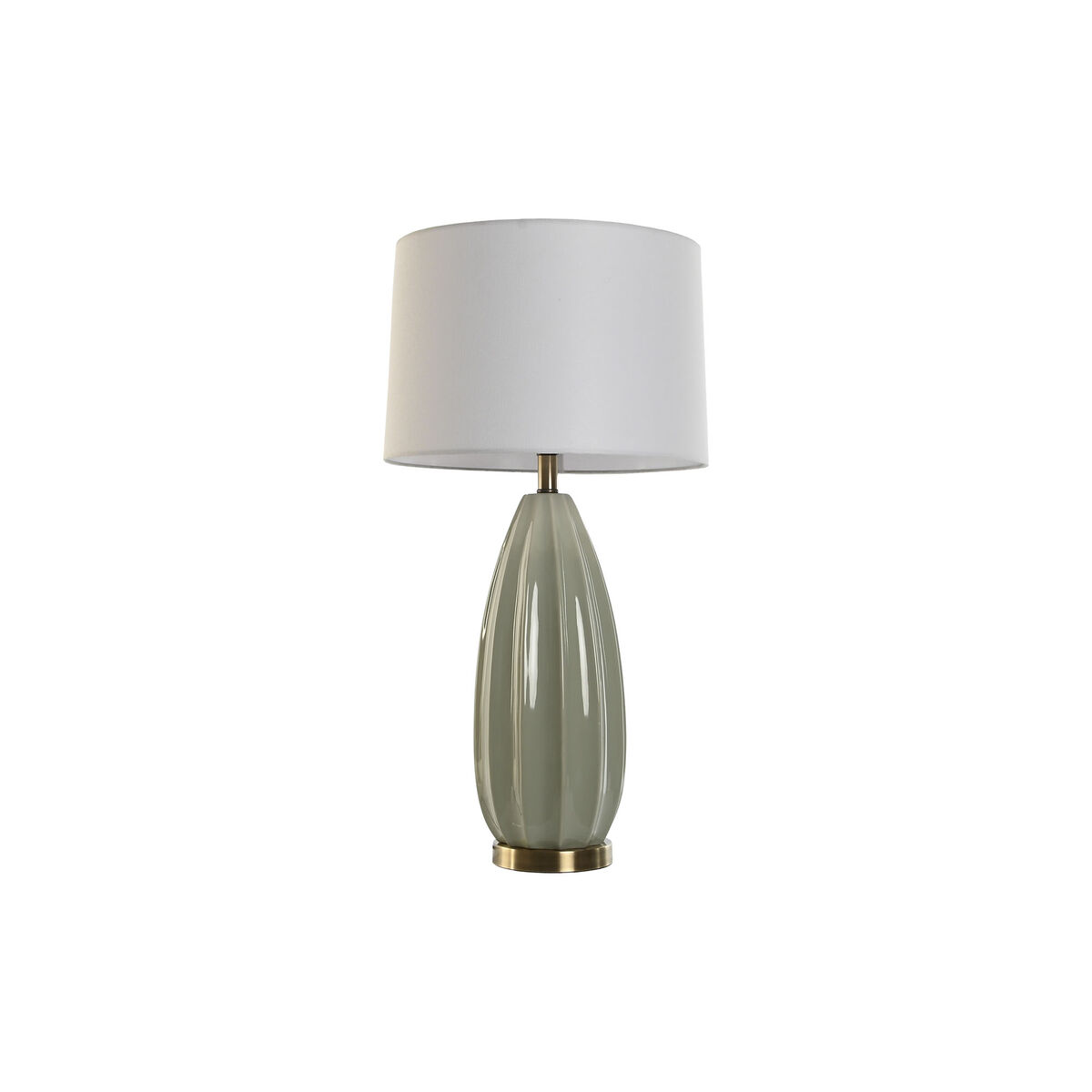 Lampada da tavolo Home ESPRIT Bianco Verde Gres 50 W 220 V 40 x 40 x 78 cm 2 S3053481_0