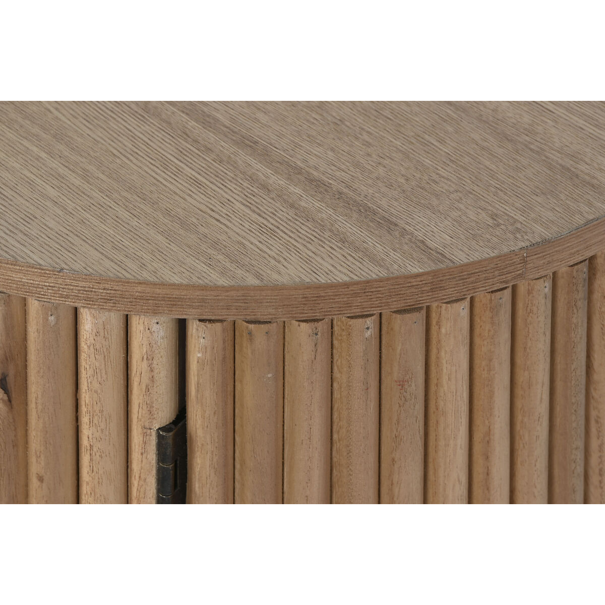 Comodino Home ESPRIT Naturale Legno di paulownia Legno MDF 43 x 43 x 48 cm 4 S3054431_2