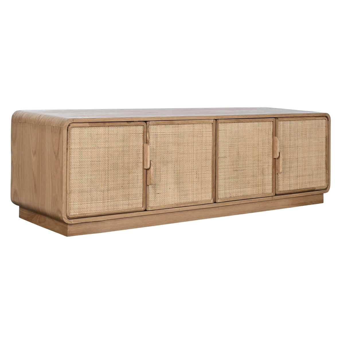 Mobile TV Home ESPRIT Naturale Rattan Rovere 157 x 40 x 46 cm 2 S3056648_0