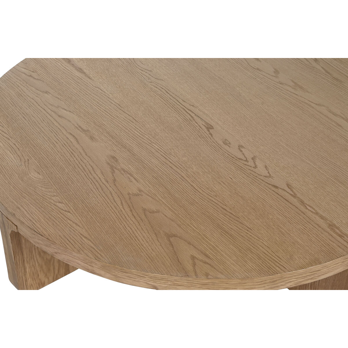Tavolino da Caffè Home ESPRIT Naturale legno di rovere 121 x 121 x 32 cm 4 S3056651_2
