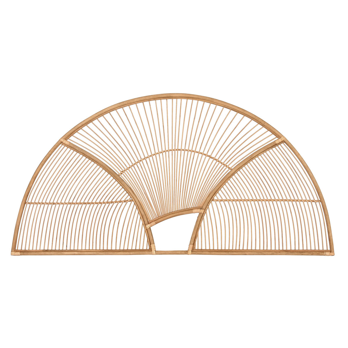 Testiera del Letto Home ESPRIT Bambù Rattan 160 x 2 x 80 cm 2 S3056098_0