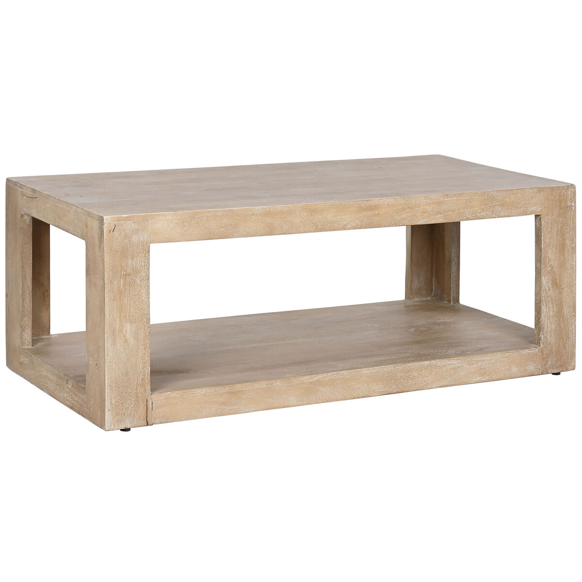 Tavolino da Caffè Home ESPRIT Naturale Legno 120 x 58 x 45 cm 2 S3056507_0