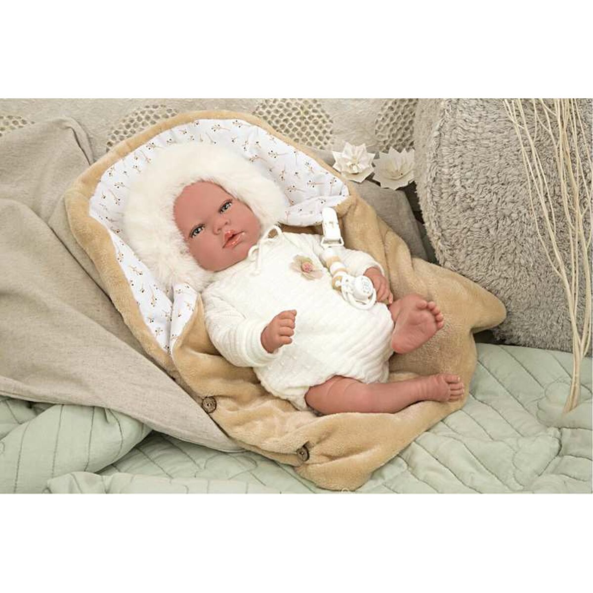Baby doll Arias Reborn Alenandra 40 cm Succhietto 2 S2430682_0
