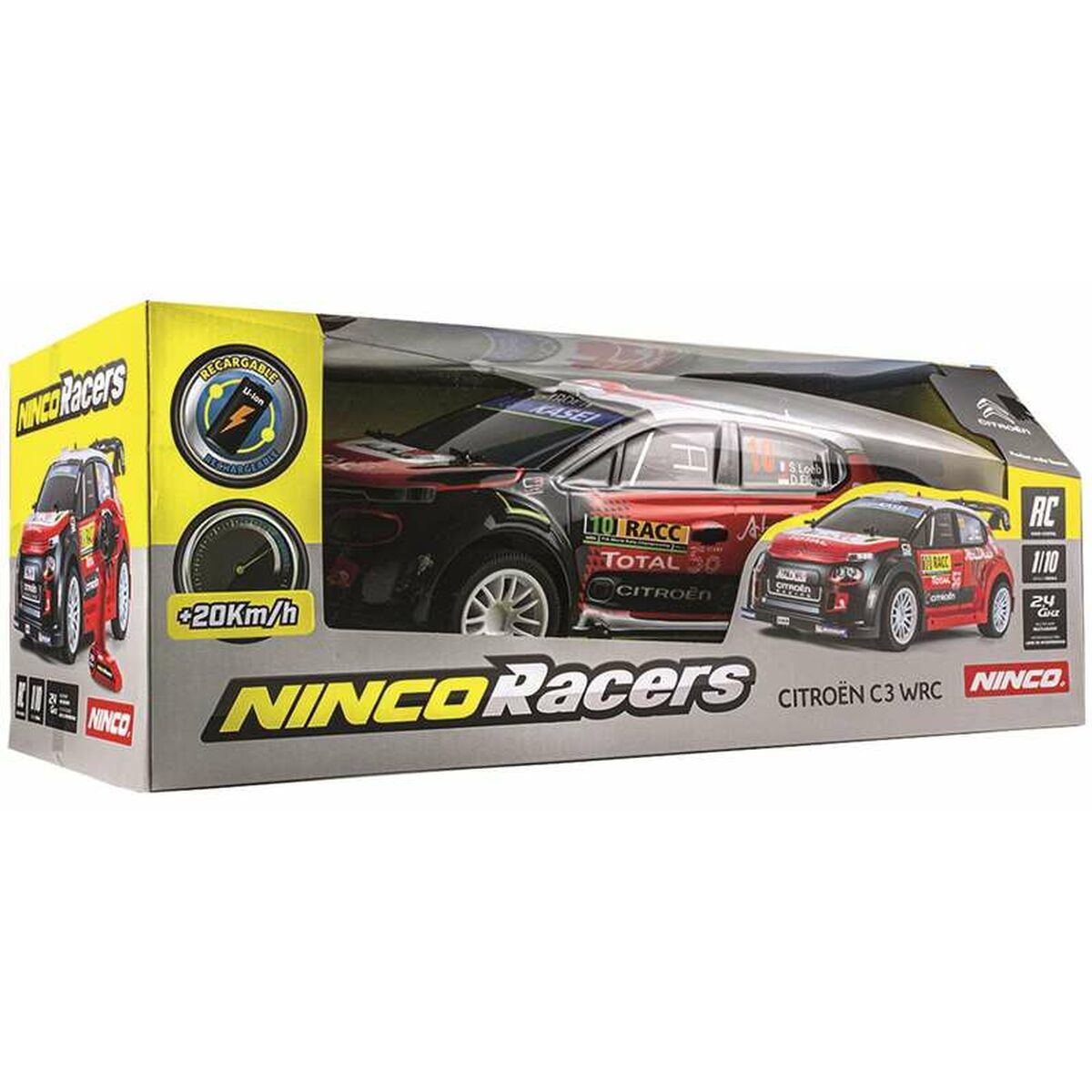 Macchinina Radiocomandata Citroën C3 WRC Ninco Caricabatterie USB Batteria 2,4 GHz 1:10 8 S2429428_6