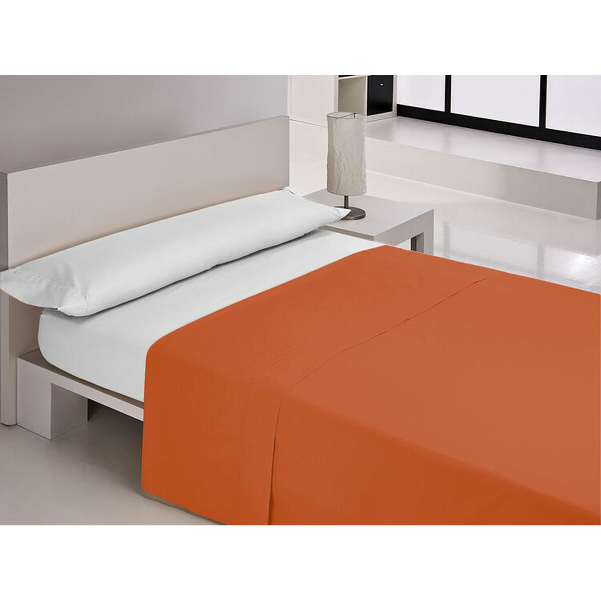 Lenzuolo Superiore Happy Home MIX COLORS Arancio 290 x 270 cm 2 D2101305_0