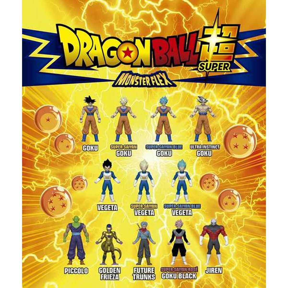 Statua Dragon Ball Monsterflex 17 cm Flessibile 4 S2435451_2