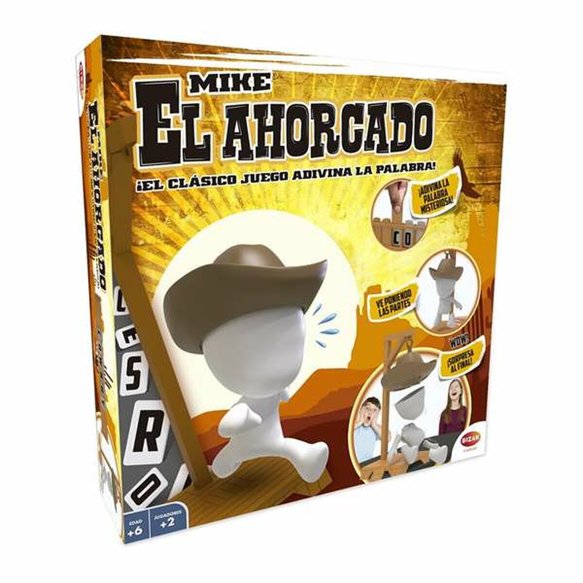 Gioco Educativo Bizak El Ahorcado Mike 2 S2441523_0