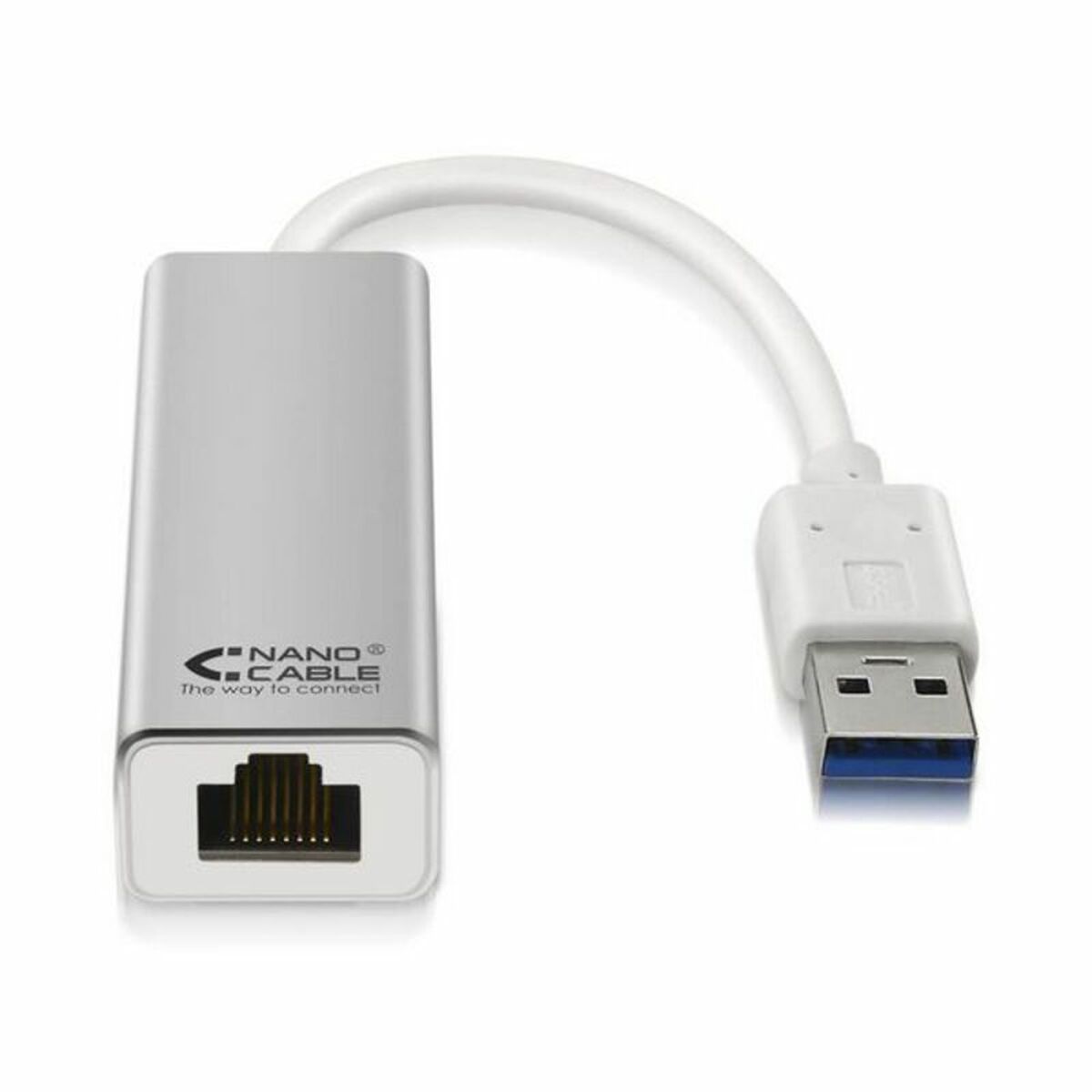 Adattatore di Rete USB 3.0 a Ethernet Gigabit NANOCABLE 15 cm 3 S8413571_1