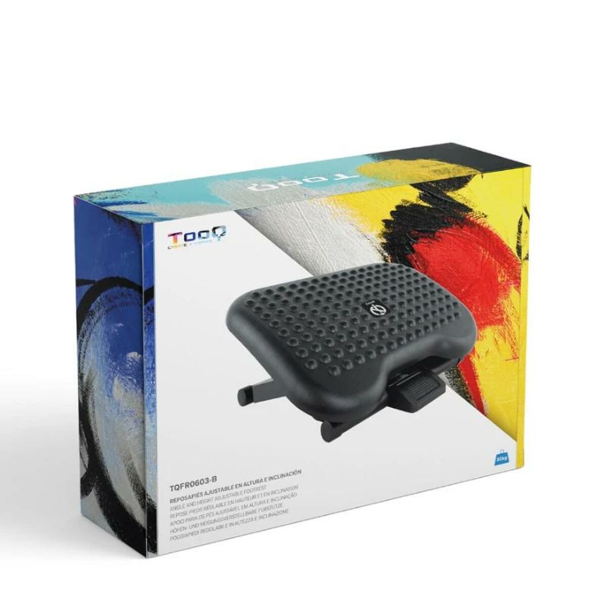 Poggiapiedi TooQ TQFR0603-B Nero 5 M0518585_3